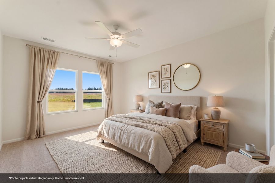 Furnished interior view inside a new home in Mayfair Village, Spartanburg (Image 9).