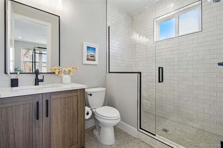 Furnished interior view inside a new home in , Denver (Image 13). Furnished interior view inside a new home in , Denver (Image 13).