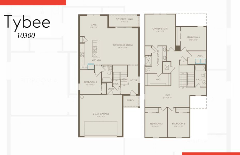Tybee Quick Move-In Floor Plan Tybee Quick Move-In Floor Plan