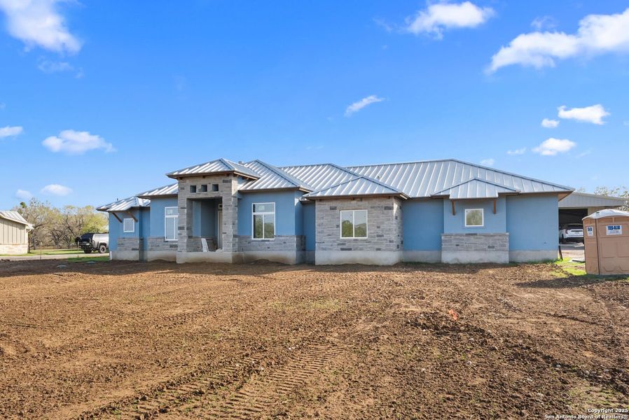 In-progress construction of a new home in , Adkins, TX (Image 24).