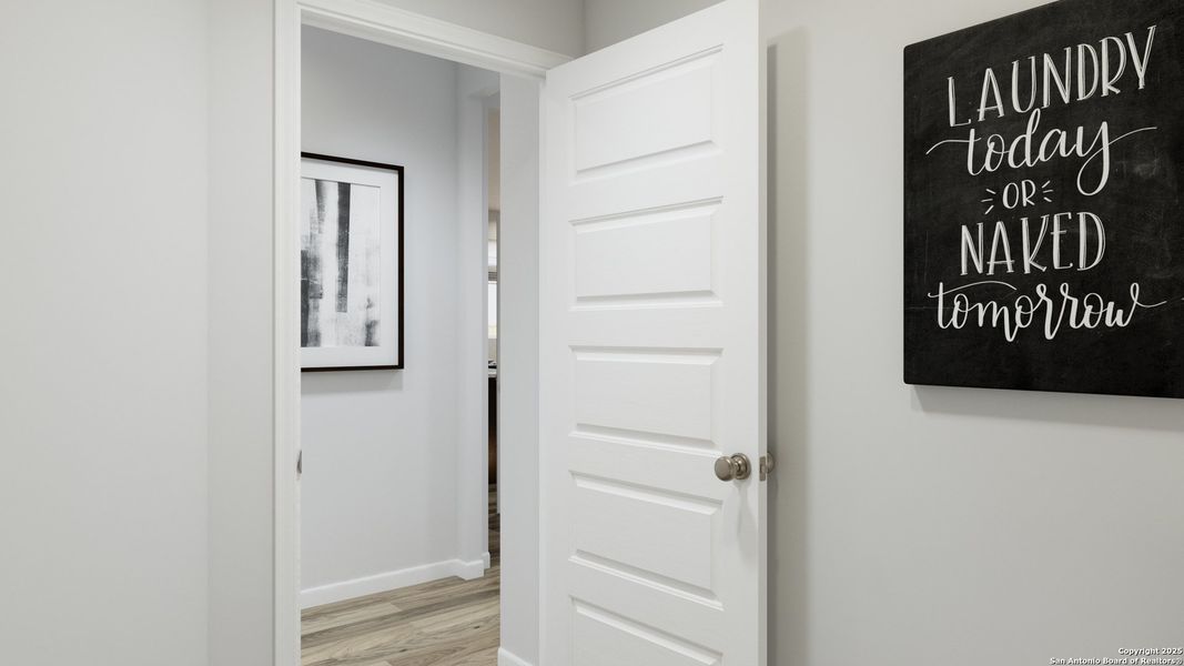 Close-up of interior finishes inside a home in Swenson Heights, Seguin (Image 22).