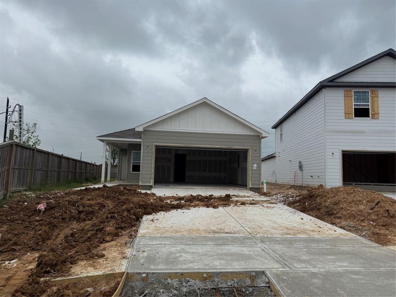 In-progress construction of a new home in Paloma at Sanford Farms, Waller, TX (Image 21).
