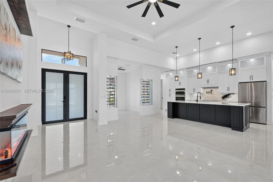 Furnished interior view inside a new home in , Cape Coral (Image 8).