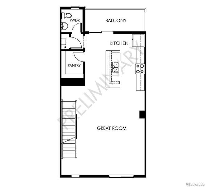 2D floor plan layout of this home in Three Hills, Morrison, CO (Image 1). 2D floor plan layout of this home in Three Hills, Morrison, CO (Image 1).