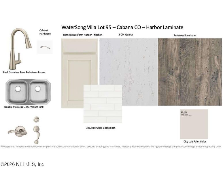 Sample of building materials used in homes in RiverTown, St. Johns (Image 5).