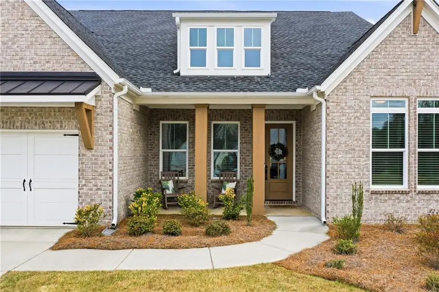Exterior details and patio area of a home in , Cumming (Image 4). Exterior details and patio area of a home in , Cumming (Image 4).