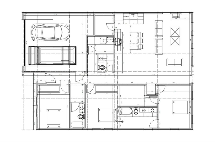 2D floor plan layout of this home in , Cleveland, TX (Image 4).