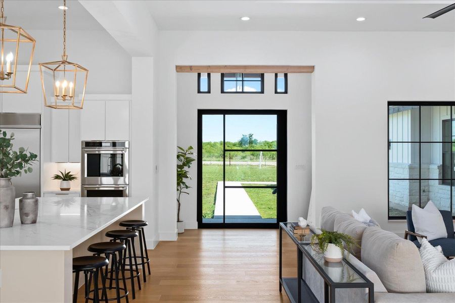 Furnished interior view inside a new home in , Georgetown (Image 16).