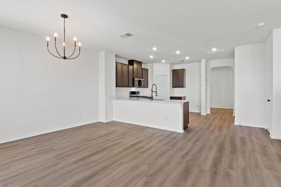 Spacious, unfurnished interior of a new home in Salerno - Heritage Collection, Round Rock (Image 20). Spacious, unfurnished interior of a new home in Salerno - Heritage Collection, Round Rock (Image 20).