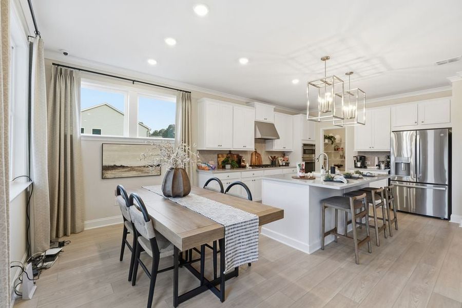 Representative furnished interior of a home built from the Essex by Taylor Morrison in Dreycott, Lawrenceville (Image 33).