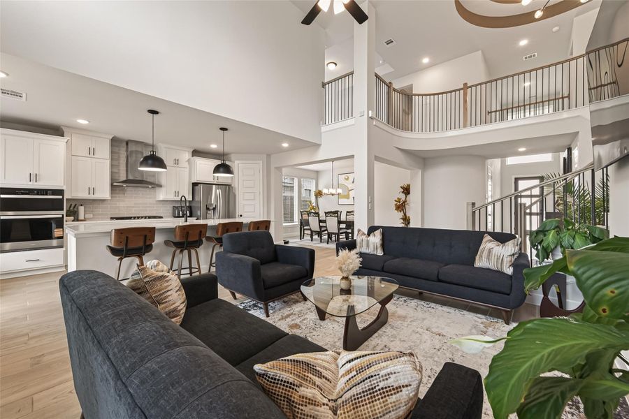 Open layout designed for everyday living Open layout designed for everyday living