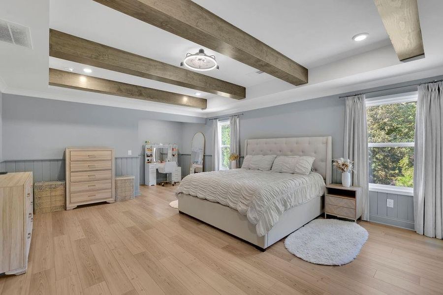 Furnished interior view inside a new home in , Flowery Branch (Image 49).
