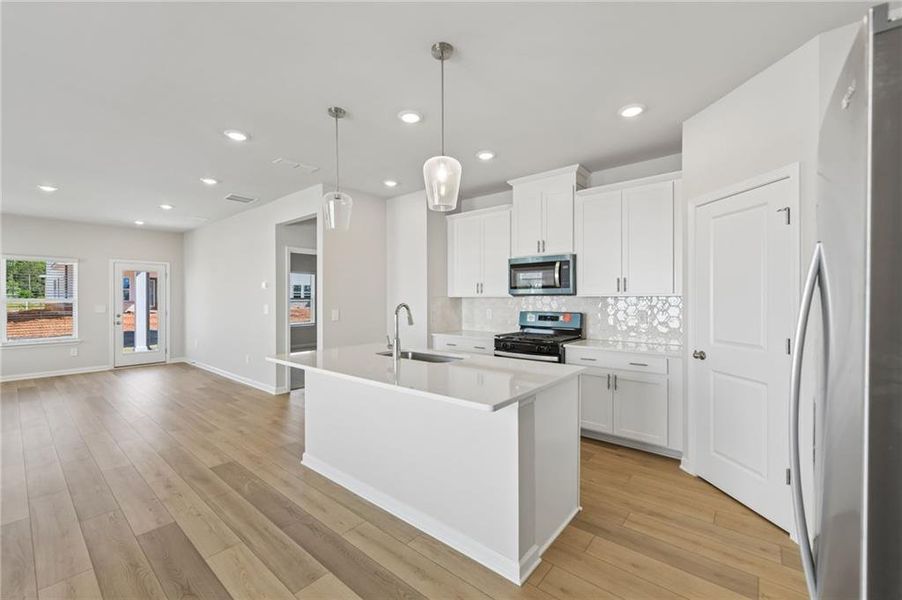 Furnished interior view inside a new home in Martin Springs - Reserve Series, Lawrenceville (Image 14).