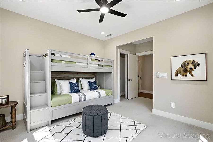 Furnished interior view inside a new home in , Ball Ground (Image 14).