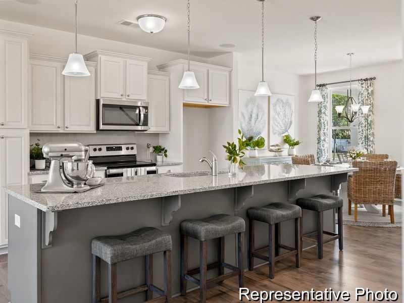 Furnished interior view inside a new home in Homecoming, Ravenel (Image 11). Furnished interior view inside a new home in Homecoming, Ravenel (Image 11).