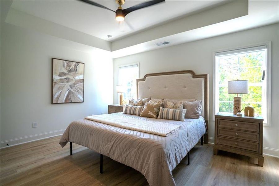 Furnished interior view inside a new home in , Cumming (Image 17).