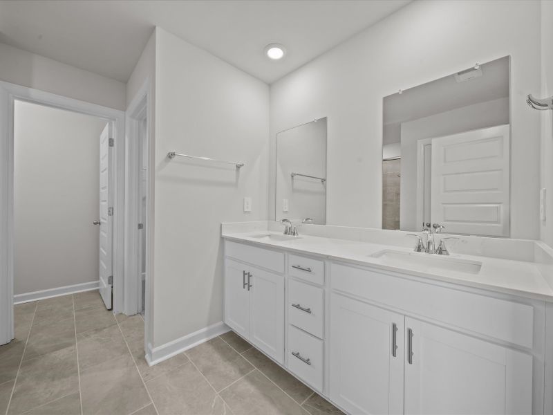 Furnished interior view inside a new home in Cedar Shoals – Heritage Collection, Piedmont (Image 7).