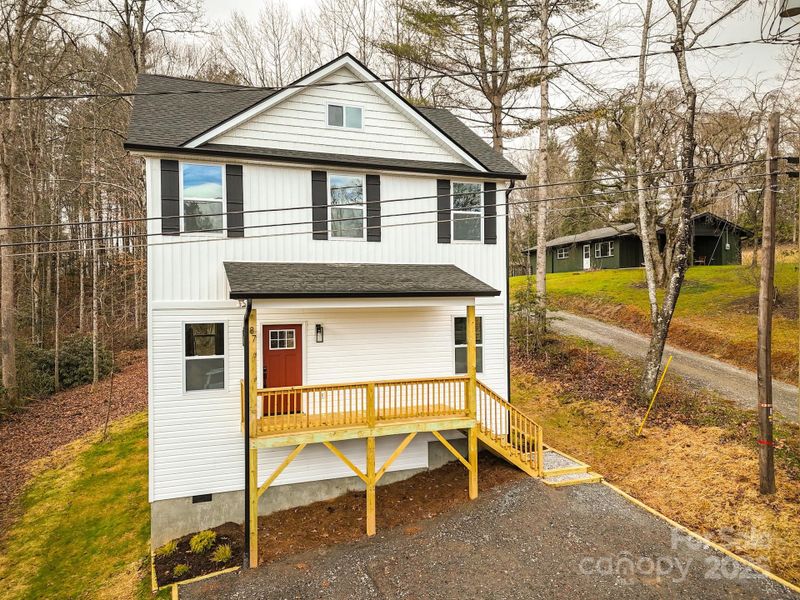 Exterior details and patio area of a home in , Pisgah Forest (Image 24). Exterior details and patio area of a home in , Pisgah Forest (Image 24).