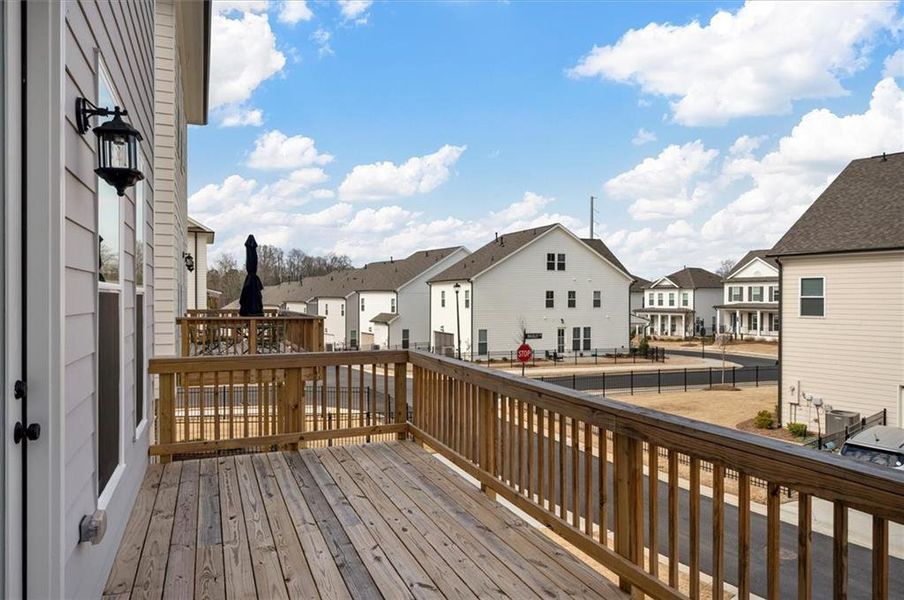 Exterior details and patio area of a home in , Cumming (Image 28).