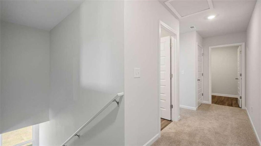 Spacious, unfurnished interior of a new home in Bridle Creek, Locust Grove (Image 24).