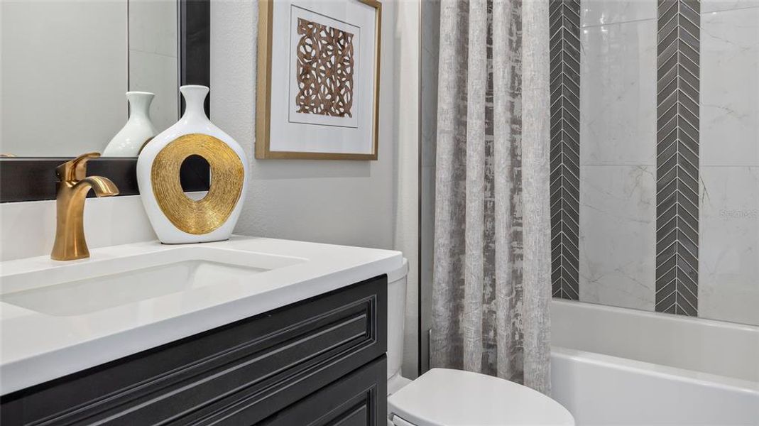 Close-up of interior finishes inside a home in Cresswind at Lake Harris, Tavares (Image 17).