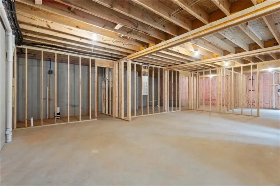 In-progress construction of a new home in , Carrollton, GA (Image 35).