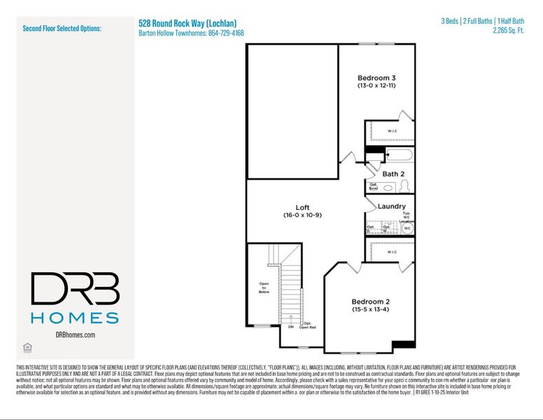 2D floor plan layout of this home in Barton Hollow Townhomes, Fountain Inn, SC (Image 5). 2D floor plan layout of this home in Barton Hollow Townhomes, Fountain Inn, SC (Image 5).