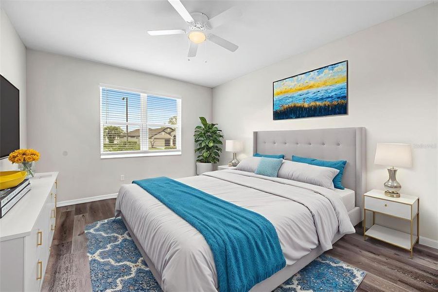 Furnished interior view inside a new home in , Weeki Wachee (Image 17).