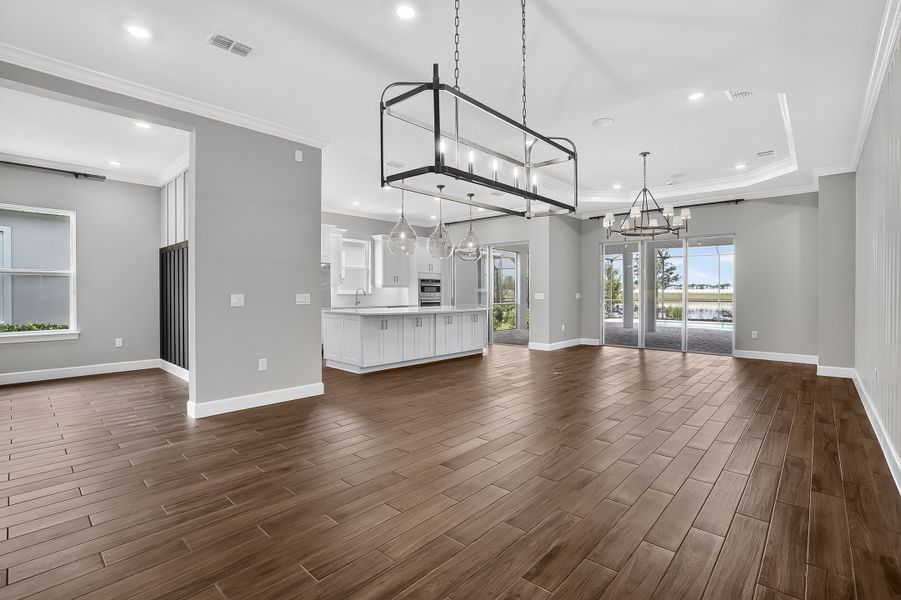Spacious, unfurnished interior of a new home in Center Lake Ranch Community Group Page, St. Cloud (Image 22).