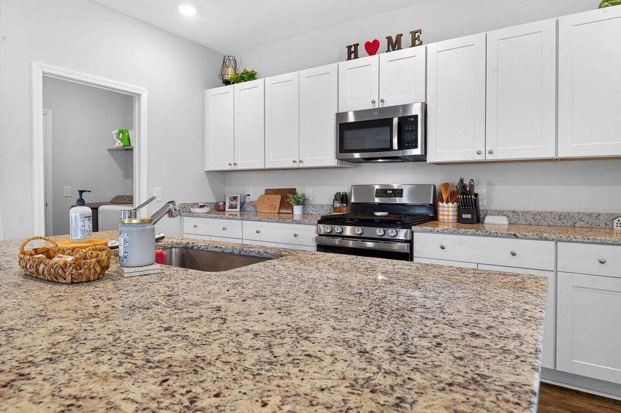 Furnished interior view inside a new home in Lindera Preserve at Cane Bay Plantation, Summerville (Image 14).