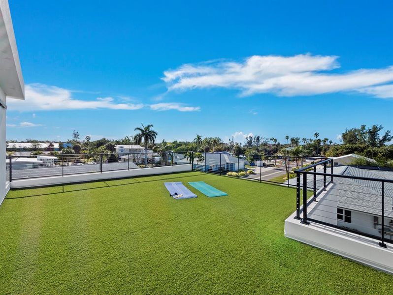 Exterior details and patio area of a home in , Longboat Key (Image 22).