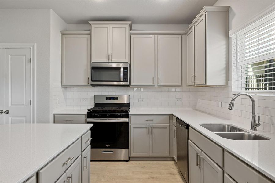 Furnished interior view inside a new home in Messinger Village, Austin (Image 16).
