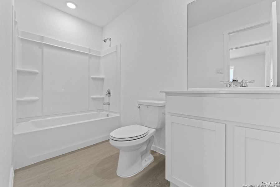 Furnished interior view inside a new home in Torian Village: Watermill Collection, San Antonio (Image 4). Furnished interior view inside a new home in Torian Village: Watermill Collection, San Antonio (Image 4).