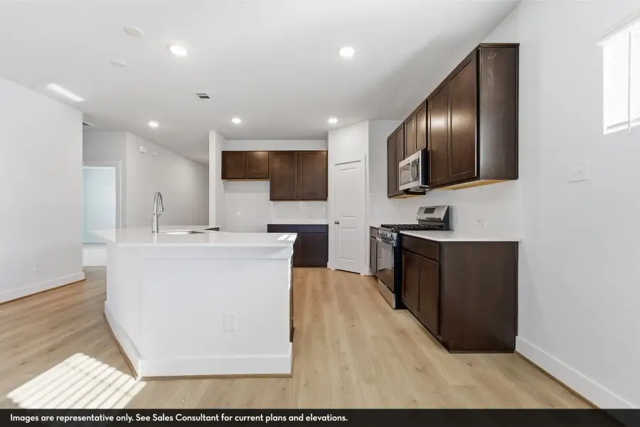 Representative furnished interior of a home built from the Aquila by CastleRock Communities in Chasin Heights, Converse (Image 6).
