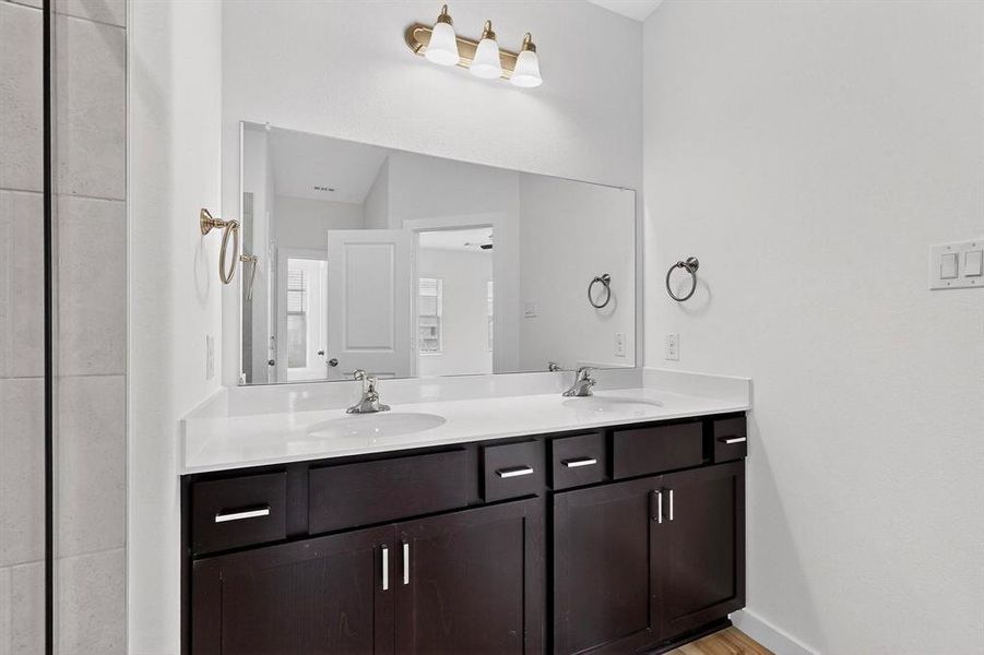 Furnished interior view inside a new home in Solterra Texas, Mesquite (Image 6).