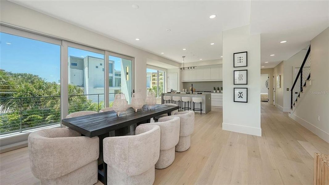 Furnished interior view inside a new home in , Sarasota (Image 18).