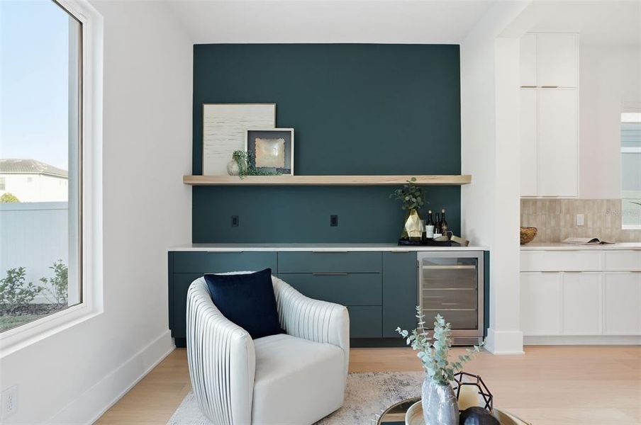 Furnished interior view inside a new home in , Tampa (Image 15).