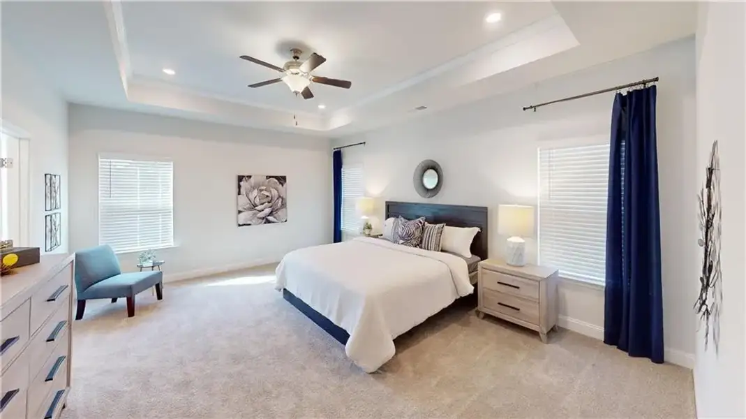 Furnished interior view inside a new home in , Griffin (Image 15). Furnished interior view inside a new home in , Griffin (Image 15).