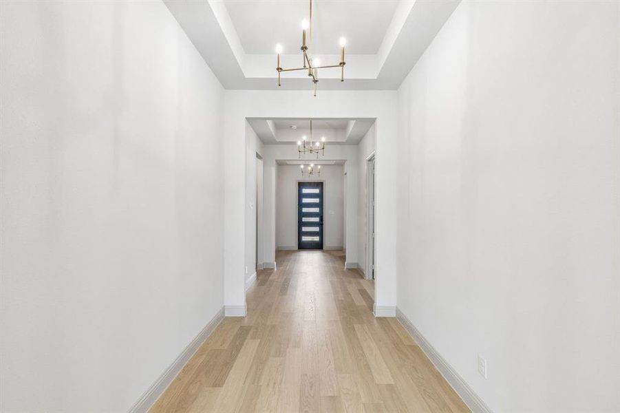 Spacious, unfurnished interior of a new home in Timberbrook, Justin (Image 11).