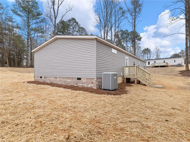 Exterior details and patio area of a home in , Gainesville (Image 19). Exterior details and patio area of a home in , Gainesville (Image 19).