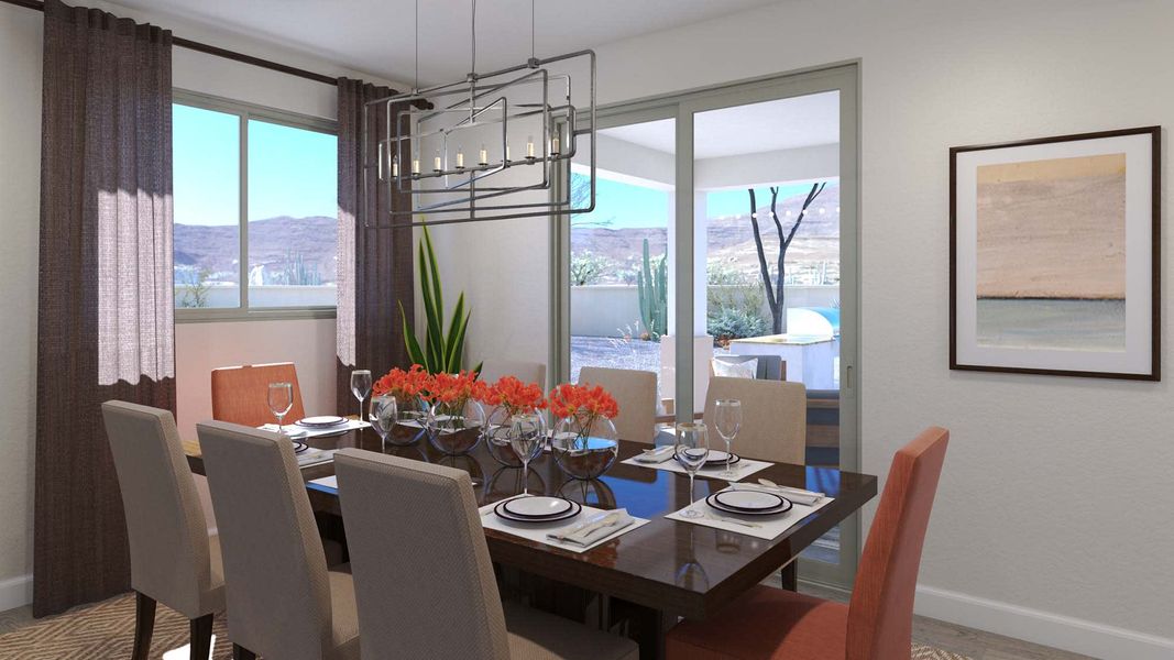 Dining Room | Madera | Sunrise - Canyon Series | Surprise, AZ | Landsea Homes