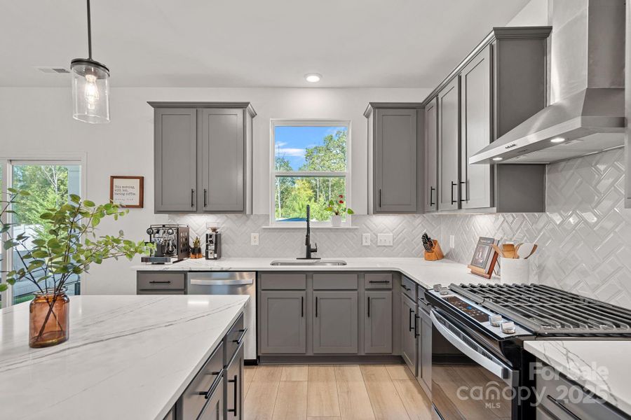 Furnished interior view inside a new home in , Huntersville (Image 27). Furnished interior view inside a new home in , Huntersville (Image 27).