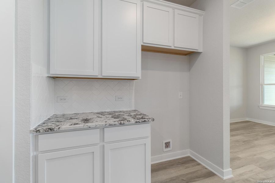 Furnished interior view inside a new home in Lonesome Dove, San Antonio (Image 12). Furnished interior view inside a new home in Lonesome Dove, San Antonio (Image 12).