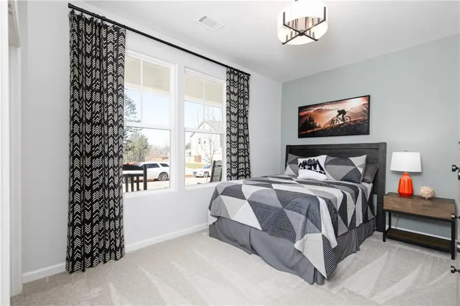 Furnished interior view inside a new home in Madison at Buice Lake, Acworth (Image 8).