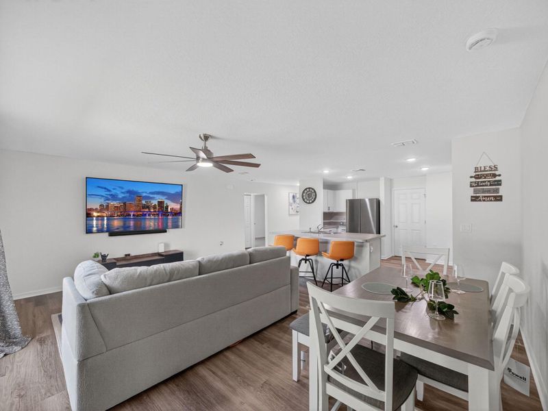 Furnished interior view inside a new home in , Port St. Lucie (Image 5).