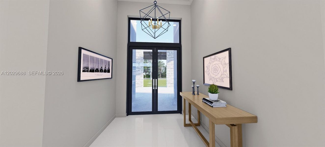 Furnished interior view inside a new home in , Homestead (Image 4).