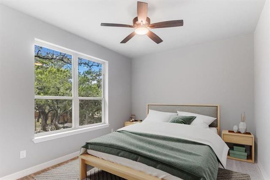 Furnished interior view inside a new home in , Marble Falls (Image 16). Furnished interior view inside a new home in , Marble Falls (Image 16).