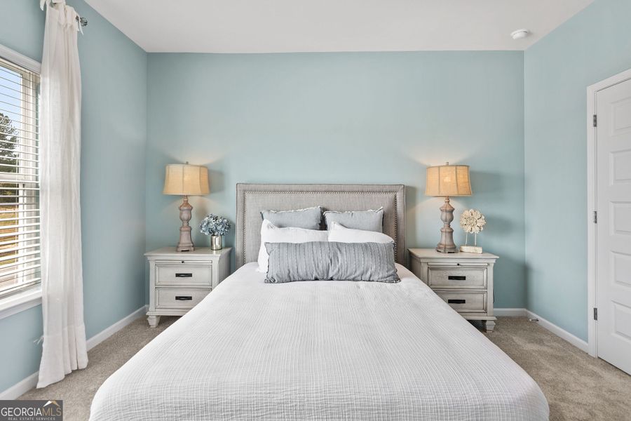 Furnished interior view inside a new home in Bryson Farms, Byron (Image 35).