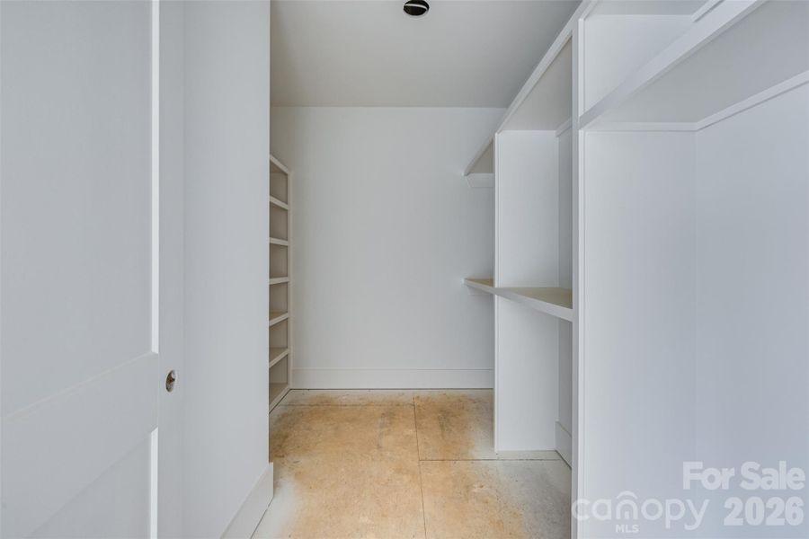 2nd Bedroom closet custom built-ins