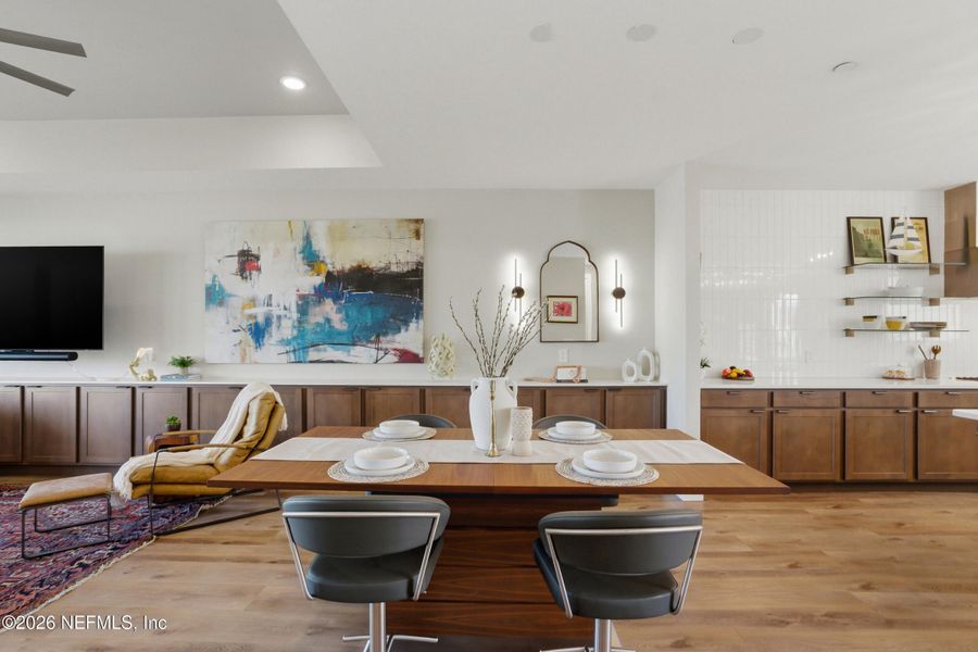 Furnished interior view inside a new home in , St. Augustine (Image 43).